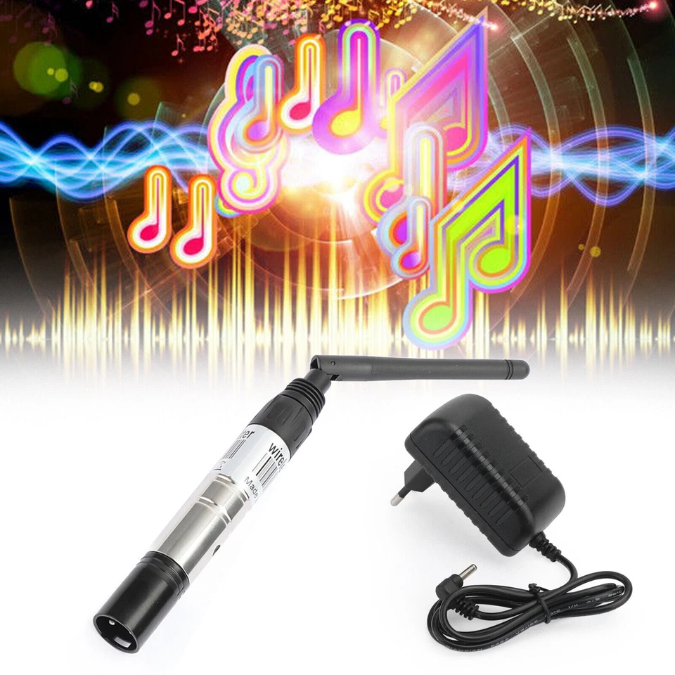 DMX512 Wireless Sender DMX Controller 2.4G Bühne Licht EU AH - Bild 1 von 4