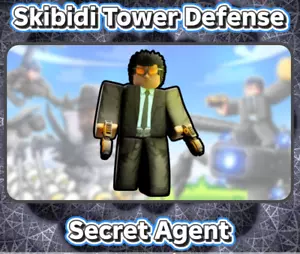 Secret Agent ~ Skibidi Tower Defense ~ STD Units ~ STD - Picture 1 of 1