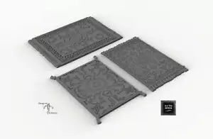Alfombras persas - 28 mm 32 mm 42 mm Empire of Scorching Sands Wargaming Terreno D&D, D - Imagen 1 de 5