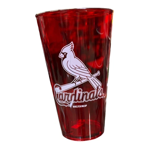 MLB St. Louis Cardinals 12 oz Red Plastic Tumbler Cover