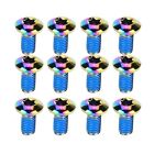 Eye catching Colorful PRO Oil Slick Disc Brake Rotor Bolts (12 Pieces)