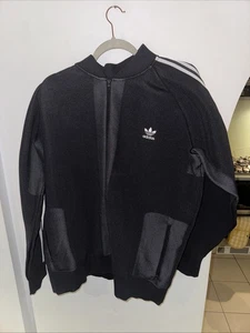 Adidas Originals Jacket Men’s XL Black Friday Track Knit Fall Zipped Sweater Top - Picture 1 of 3