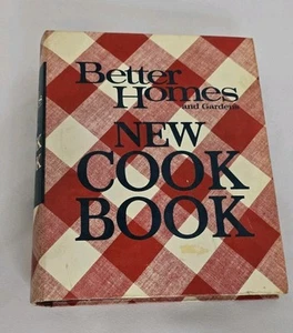 Vtg 1968 Better Homes and Gardens New Cookbook 5 Ring Binder Cook Book Recipes - Picture 1 of 21
