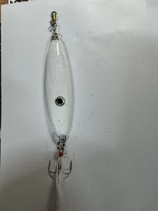 100g JIG, Lure MACKEREL COD, BASS CASTING LURE BRIGHT GLOW LURE MACKEREL BASHER - Picture 1 of 8