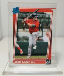 2021 Chronicles Bobby Dalbec Clearly Donruss Rated Rookie RC #16 Boston Red Sox - Picture 1 of 2