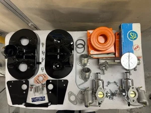 Classic Mini Cooper S MK1 MK2 HS2 1"1/4 SU Carburettors Refurbished carbs Set Up - Picture 1 of 24