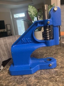 NXJ Dornpresse Schwerlast blau manuelles Bankdrücken Metallbearbeitungswerkzeug - Bild 1 von 5