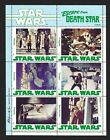 1977 Feuille de six (6) timbres-poste Star Wars Escape from Death Star - C3PO +