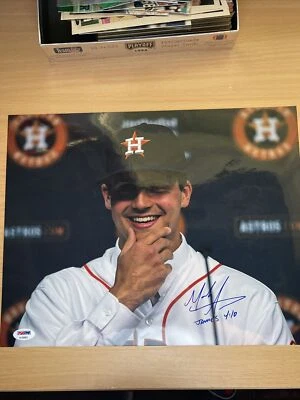 ФОТОГРАФИЯ МАРКА АППЕЛЯ С АВТОГРАФОМ 11x14 С ДНК PSA - Изображение 1 из 4