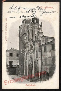 ag2519 - CARTOLINA D'EPOCA - Grosseto Provincia - Pitigliano 1902 - Imagen 1 de 1