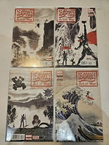 DEADPOOL'S ART OF WAR #1 2 3 4 SET FIRST PRINTS MARVEL COMICS DEADPOOL MOVIE - Picture 1 of 1