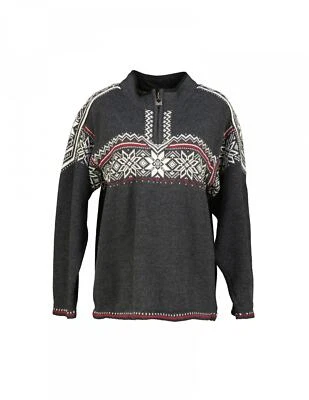 Dale Of Norway Zip Neck Wool Sweater, Men's L - Image 1 of 4