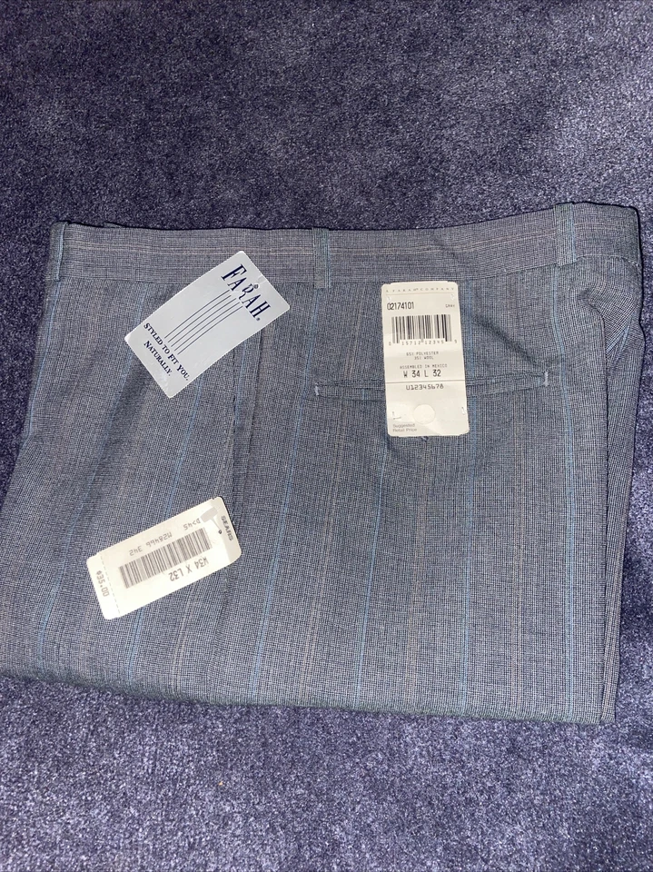 Mens Farah Wool Blend Dress Pants - Image 1 of 1