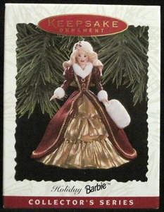 Hallmark 1996 - Holiday Barbie - 4ª serie Holiday Barbie - Como nueva en caja - Imagen 1 de 1