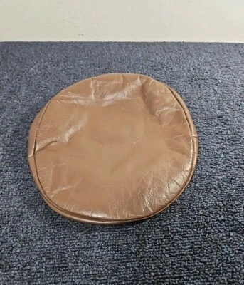 Gorra Newsie de cuero marrón vintage de piel de ciervo para hombre talla 6 7/8 Foto 1 de 4