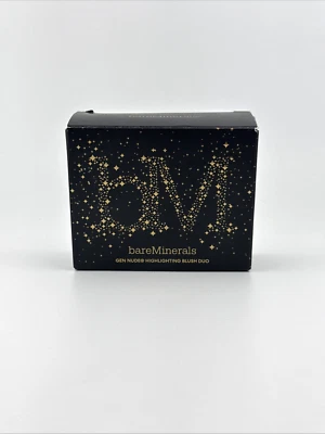 bareMinerals Gen Nude Highlighting Blush Duo – Opal Glow & Rose Glow – NEW - Image 1 of 4
