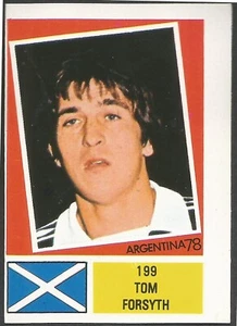 FKS 1978-ARGENTINA 78 - #199-ESCOCIA Y RANGERS-TOM FORSYTH - Imagen 1 de 1