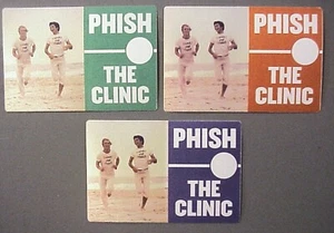 Phish satin backstage passes AUTHENTIC 3 rectangles on the beach Starsky & Hutch - Picture 1 of 1