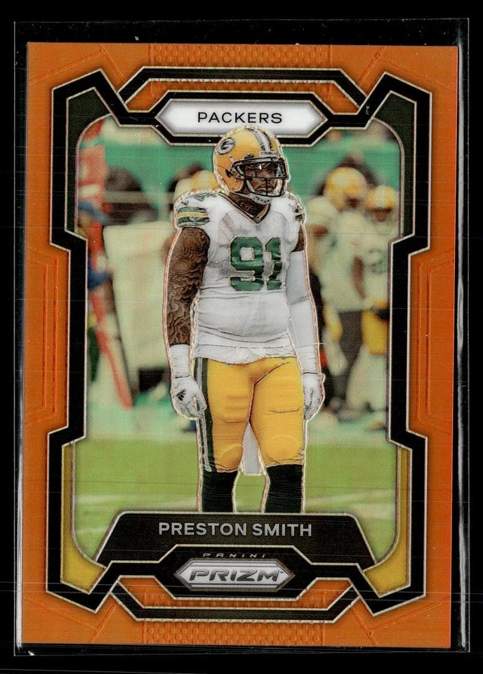 2023 PRIZM ORANGE /249 111 Preston Smith - Green Bay Packers - Image 1 of 1