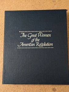 The Great Women Of The American Revolution Coin medal Collection fine pewter - Picture 1 of 4