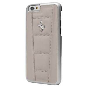 Ferrari 458 Grey Leather iPhone 6/6S Plus Case