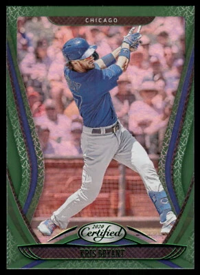 2020 Panini Chronicles #15 Kris Bryant Certified Green - Image 1 of 2