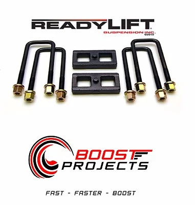 Readylift For Toyota Tundra / Tacoma  1 INCH REAR BLOCK KIT: 2WD & 4WD / 66-5001 - Image 1 of 3