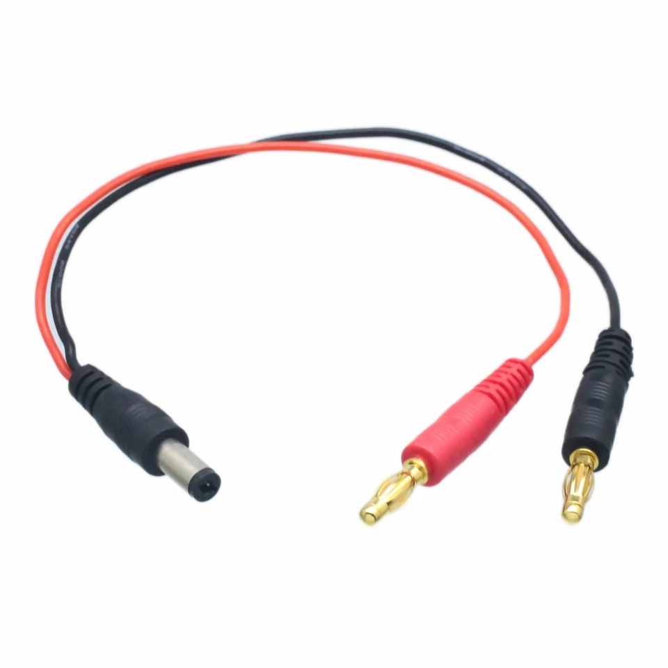 4mm Banana plug to DC 5.5X 2.1mm charge Lead - Image 1 of 1