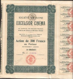 RARE => EXCELSIOR CINEMA (U) - Picture 1 of 1