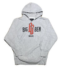 Vintage 2000s Starbury Big Ben Wallace Spell Out Gray Hoodie Sweatshirt Size S