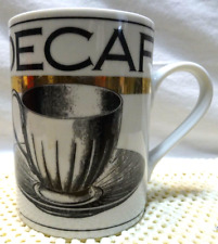 DEPT 56 Coffee Break "Decaf" Essentials Mug - VGUC