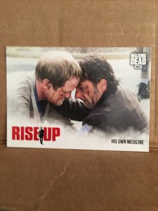 2018 TOPPS THE WALKING DEAD Road to Alexandria Rise Up #RU-6  His Own Medicine🎥