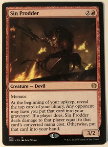 MTG Sin Prodder Jumpstart 363 Regular Rare - Picture 1 of 1