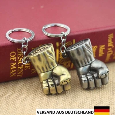 Hulk Faust Figur Incredible Marvel Avengers Schlüsselanhänger Comic Hero Film