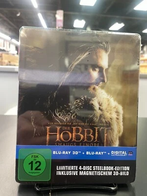 The Hobbit: The Desolation of Smaug - Blu-Ray 3D Steelbook German Import - Image 1 of 2