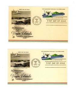 US Postal Cards Scott # UXC6 - FDC - Used - 3/31/1967 - 2 Cards (13-C230) - Picture 1 of 1