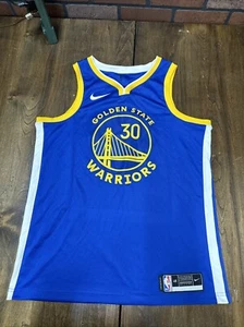 Nike NBA Golden State Warriors Stephen Curry Authentic Jersey Men SIZE 48 - Picture 1 of 24