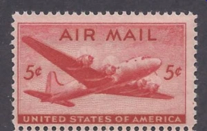 #C32 5 CENT DC-4 SKYMASTER MINT VF NH O.G - Picture 1 of 2