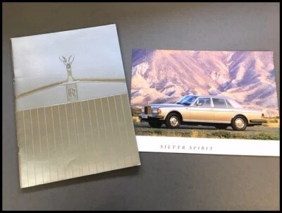 1986 1987 Rolls Royce 34-page Sales Brochure Catalog Silver Spur Spirit Corniche Foto 1 de 4