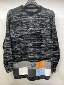 SOUTH PARK MAGLIONE GIROCOLLO PULLOVER MAGLIA NERO/GRIGIO UOMO TAGLIA LARGE - Foto 1 di 8