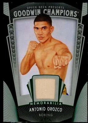 Antonio Orozco Shorts C Card 2015 Upper Deck Goodwin Champions Memorabilia #MAO  - Image 1 of 2