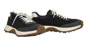 C0 NWOB CAMPER Black Fabric Grey Suede Drift Trail Vibram Sneaker Shoes Size 41 - Picture 1 of 8