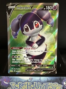 Pokemon Card Indeedee V 192/202 Sword & Shield Base Set Full Art NM - Picture 1 of 2