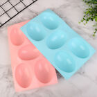 Egg Shaped Silicone Baking Mold Pastry Chocolate Mould Pudding Ice Tray Moul Zdp