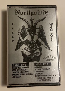 Northwinds - Sleep With Evil RARE Sealed Original Cassette SPEED METAL! - Picture 1 of 3