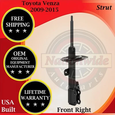 Monroe OEM Front Right Strut For 2009-2015 Toyota Venza Lifetime Warranty Foto 1 de 4