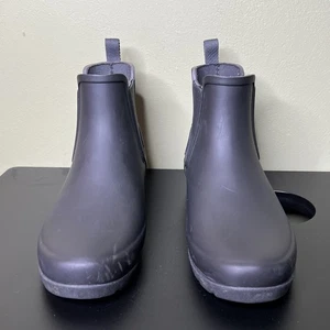 Hunter Botas de Lluvia para Mujer Talla 6 Negras Chelsea Impermeables Cortas Zapatos de Goma EU37 - Imagen 1 de 11