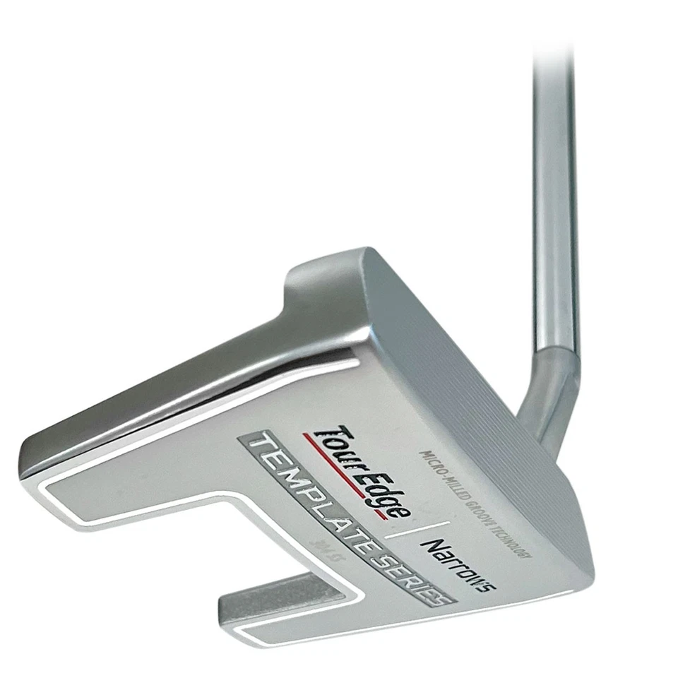 NEW Tour Edge Template Series Biarritz Silver 35" Putter - Image 1 of 1