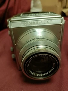 Rare working Bentzin Primarflex ii 105mm f3.5 Tessar lens #film tested# - Imagen 1 de 24