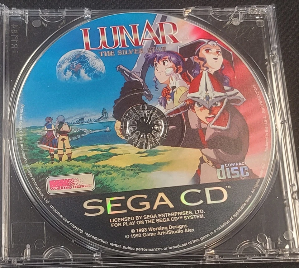 Lunar: The Silver (Sega CD, 1993) - Image 1 of 1